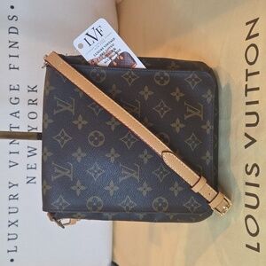 LOUIS VUITTON Limited Production 2000 vintage Monogram Musette Salsa 2 way bag-
